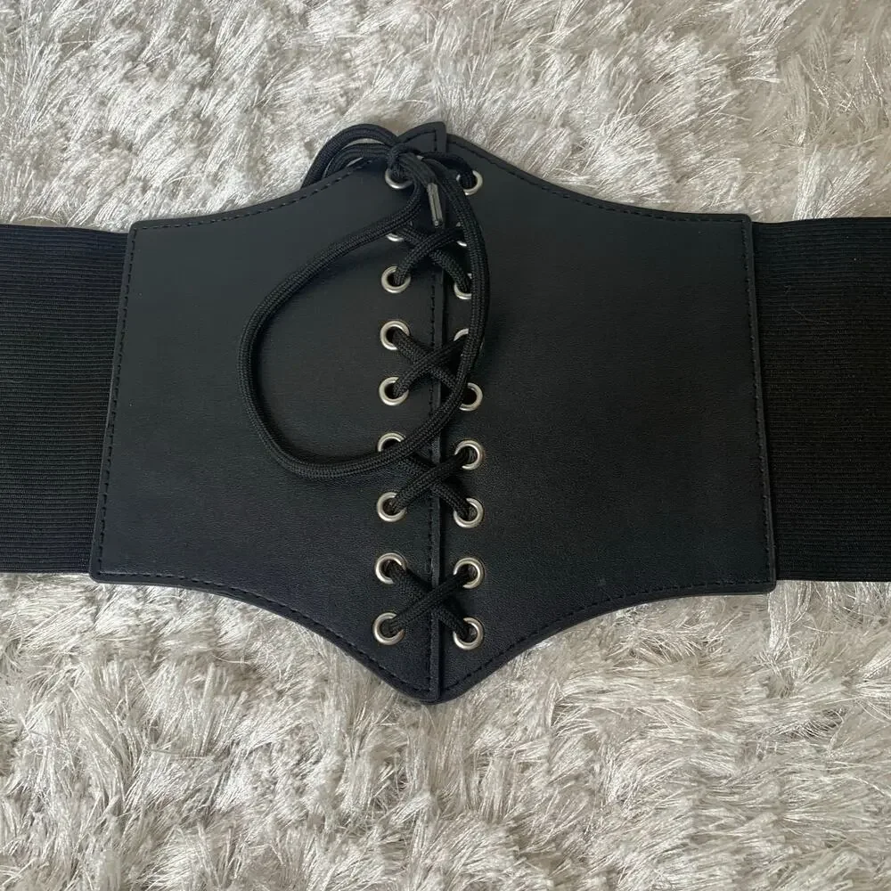 Wide Corset Stretch Belt OSFM 7.5